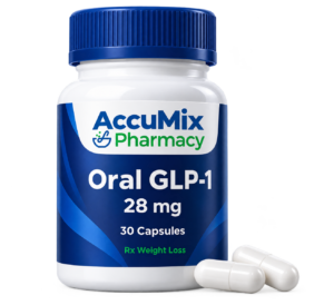 AccuMix Pharmacy compounded oral GLP-1 capsules