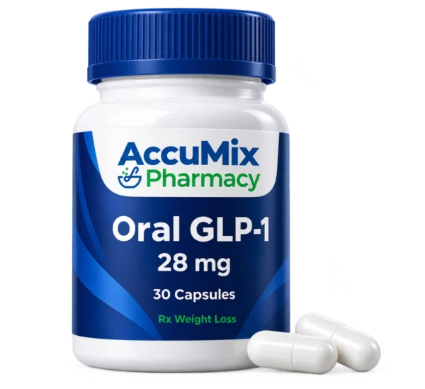 AccuMix Pharmacy compounded oral GLP-1 capsules