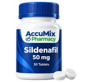 AccuMix Pharmacy sildenafil tablets bottle