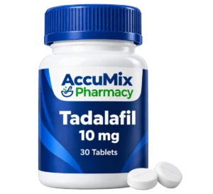 AccuMix Pharmacy tadalafil tablets bottle